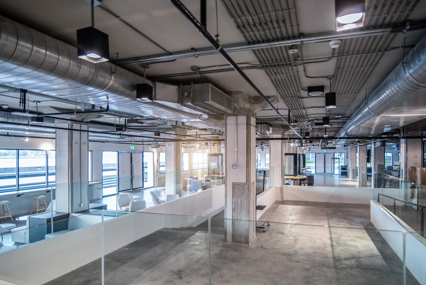 new commercial construction lighting